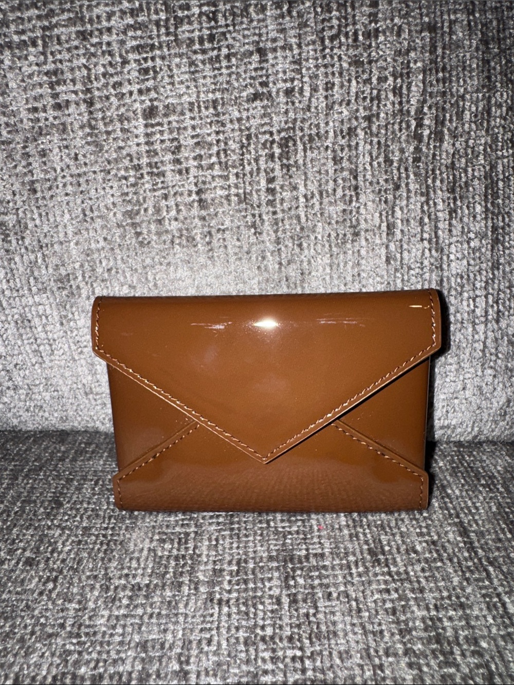 Saint Laurent patent card holder